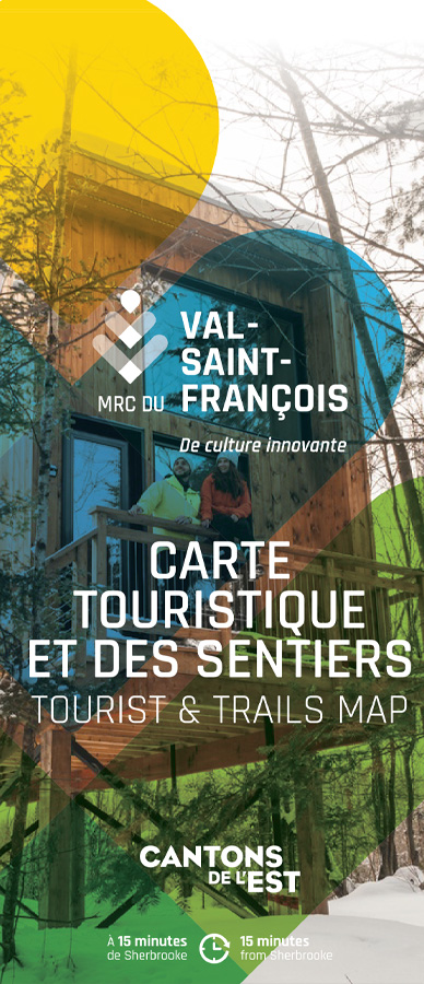 Carte des sentiers du Val St-François