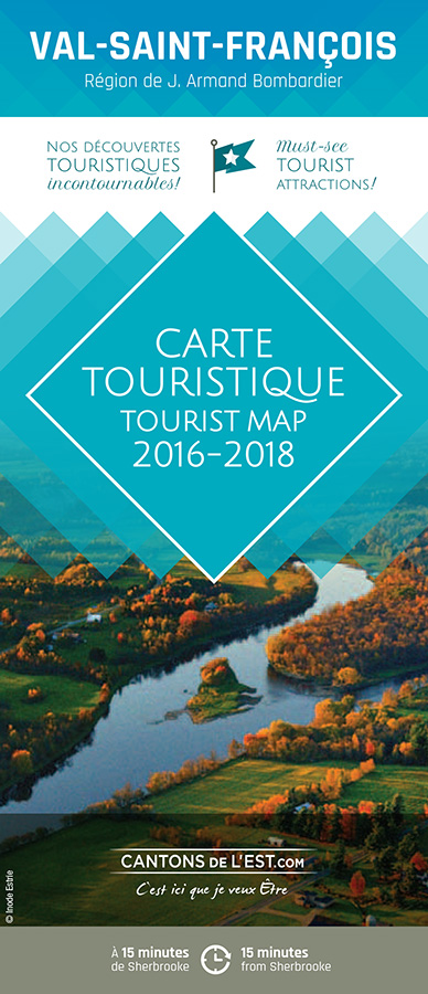 Carte touristique du Val St-François